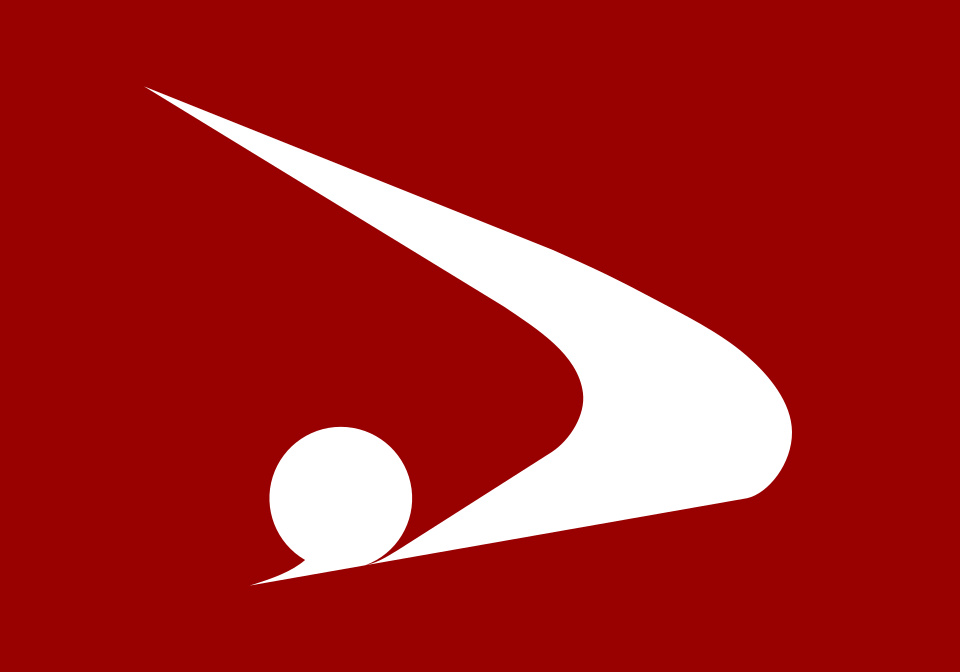 Akita prefecture flag (mon)