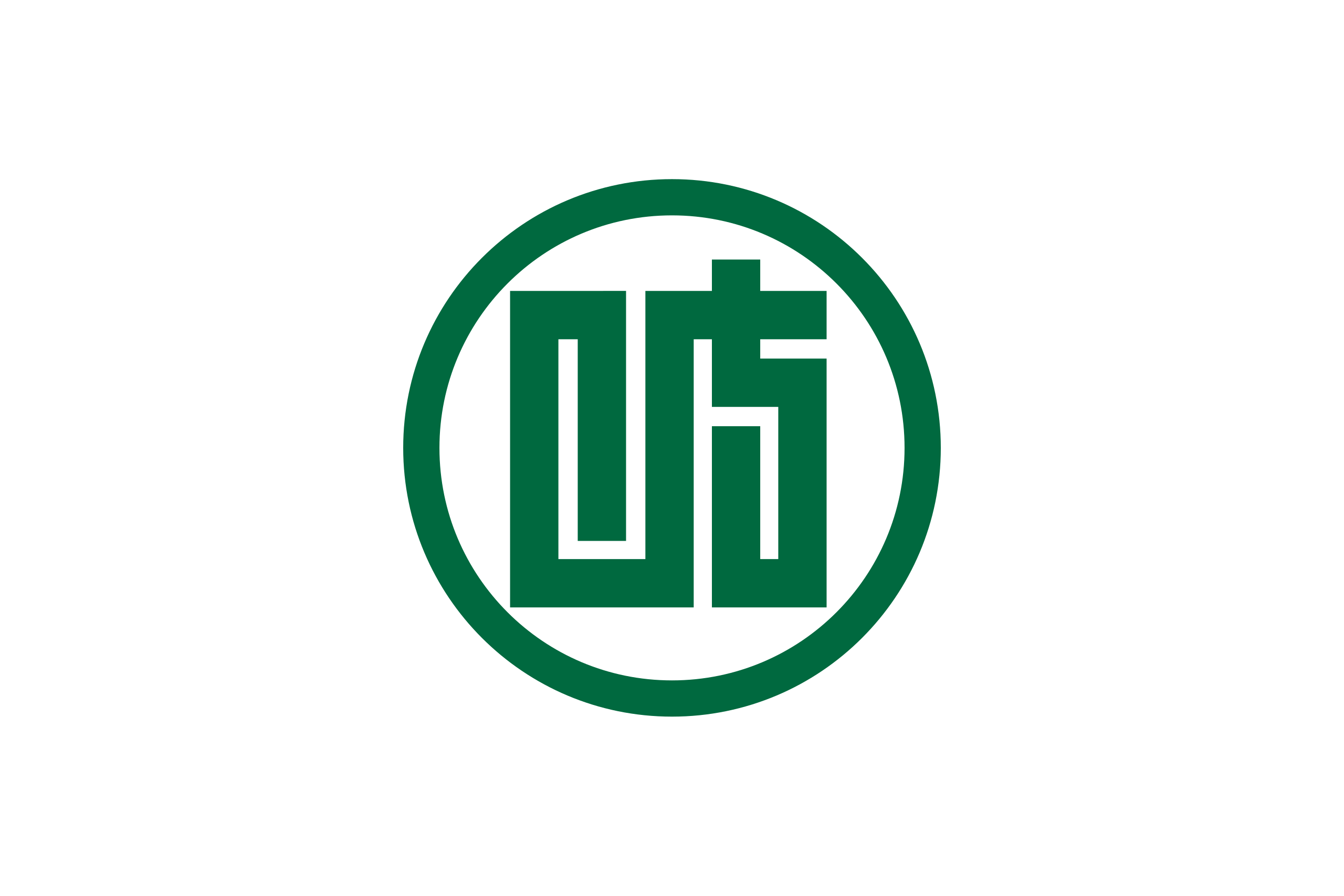 Gifu prefecture flag (mon)