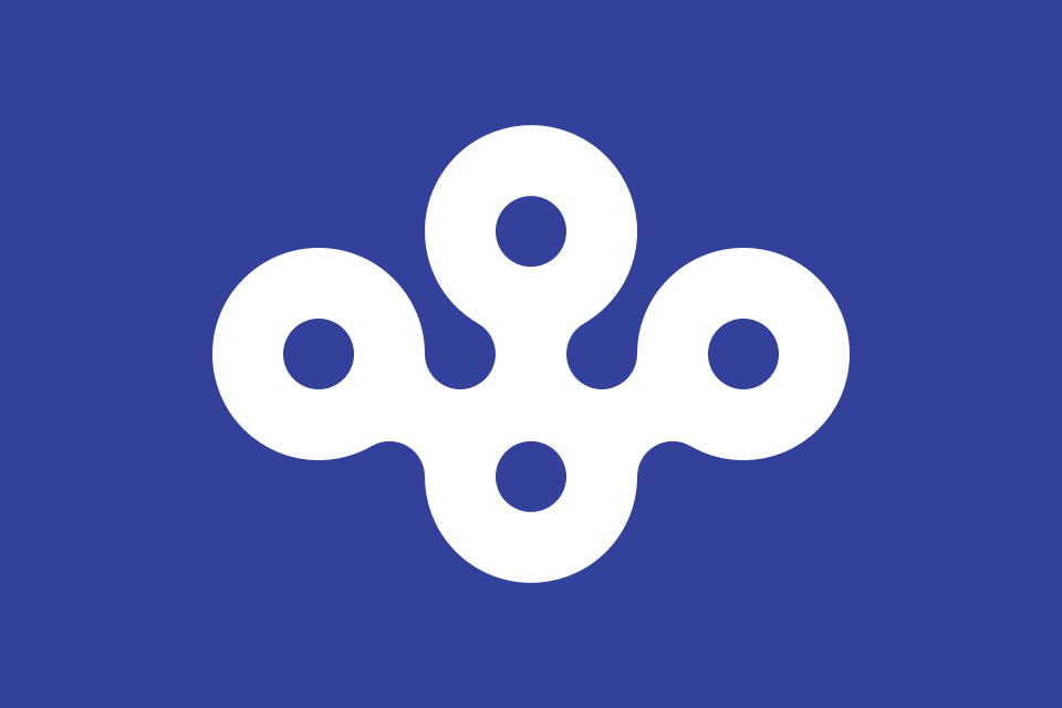 Osaka prefecture flag (mon)