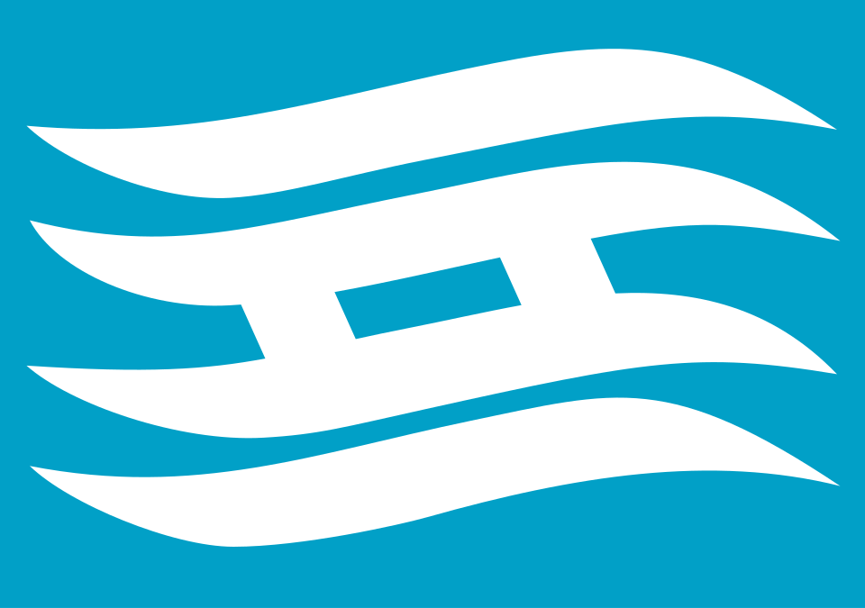 Hyōgo prefecture flag (mon)