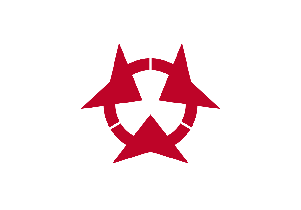 Ōita prefecture flag (mon)